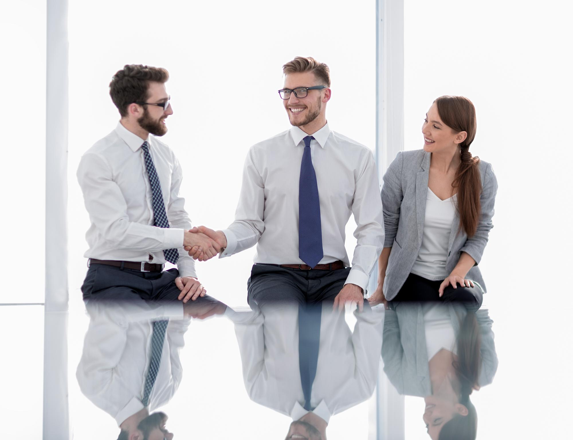 Consultation handshake